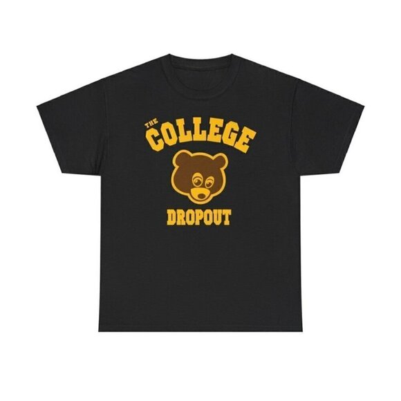 Memoriesrus E Other - Kanye West College Dropout 24 Album Inspired Hip Hop T-Shirt